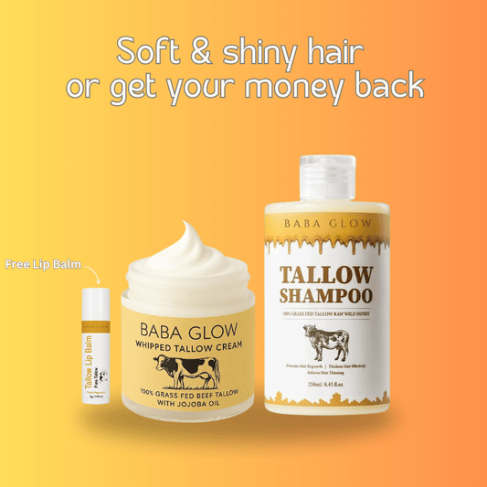 BabaGlow™ Natural Protocol for Shiny Hair