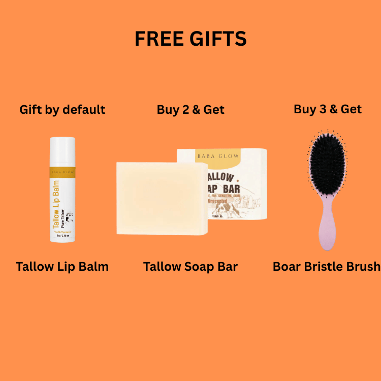 BabaGlow™ Natural Protocol for Shiny Hair